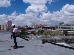 Empresa especializada em inspeção de telhado