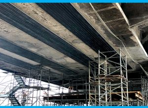 Injeção em conceto Reforço em concreto com Fibra de Carbono